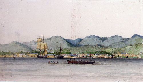 Port of Spain, Trinidad, c. 1840