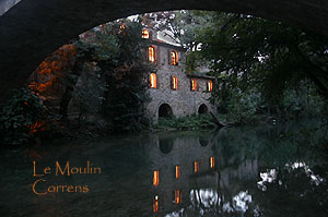 A photograph of a former olive oil mill in the south of France.