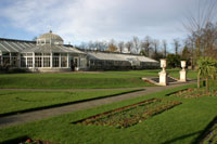 Conservatory at Chiswick House in west London.