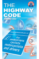 A photograph of the cover of The Highway Code.